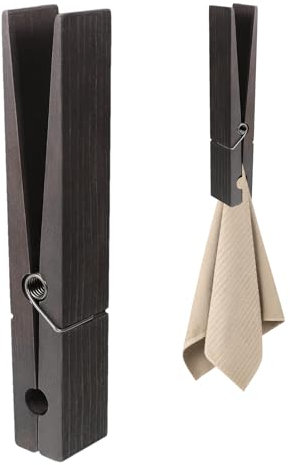 porte-serviettes en bois pour économiser de l'espace et robuste pour le salon, la buanderie et la chambre à coucher Maodom