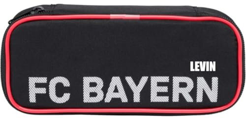 FC Bayern München Schüleretui - Personalisiert mit Name - Personalisierter Fanartikel FCB