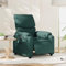 Cozynest Relaxsessel Fernsehsessel Liegesessel für Wohnzimmer, Ruhesessel Polstersessel, Stoff Relaxsessel Elektrisch Dunkelgrün Stoff