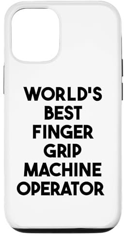 iPhone 12/12 Pro World's Best Finger Grip Machine Operator Case