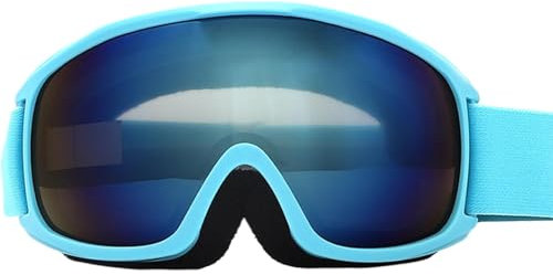 Anti-fog Ski Goggles, Snowboard Goggles, Double-layer Uv Protection Goggles, Ski Goggles Over Glasses, Snow Goggles for Adults, Snow Goggles With Anti-fog Lens and Uv Protection for Winter Sports