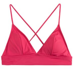 Koton Bralette Bikini Top, Fucsia, 44