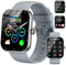 Montre Connectée Homme Femme, 1.96HD Smartwatch avec Appel Bluetooth, 110+ Modes Sportifs Montre Connectee Tendance, Podometre/Sommeil/Cardiofrequencemetre, IP68 Etanche Montre Sport pour Android/iOS