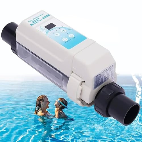 Pool-Salz-Chlor-Generator, Pool-Chloranlagen-Ersatz für Salzchlorung und Chlorierung für SPA-Schwimmbad, 80 m³/16 g/h