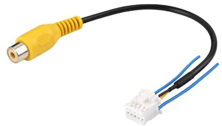 10 Pin RCA Rear View Camera Wiring Harness Video Input for Android Car Radio Stereo Backup Camera Cable
