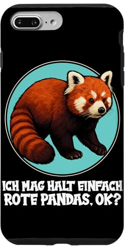 rote Pandas roter Panda Hülle für iPhone 7 Plus/8 Plus