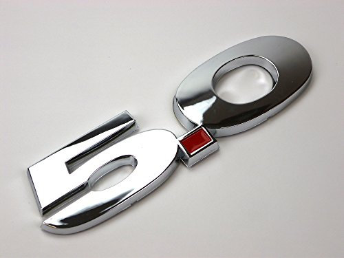 Garage-SixtySix Emblem Aufkleber 5.0/5,0 Chrom