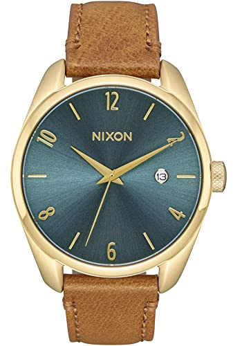 Nixon Unisex ErwachseneArmbanduhr Analog Quarz Leder A473-2626-00