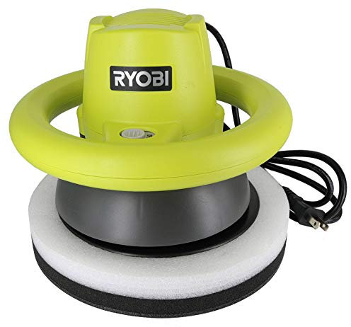 Ryobi RB102G Buffer orbitale 0,75 Amp 3200 OPM con cavo da 6 piedi e 2 tamponi di lucidatura inclusi