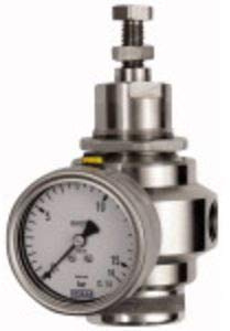 RIEGLER 133533-580RM4-1-4 - Regolatore di pressione in acciaio inox, 1.4401, BG 4, G 1, 0,4-4,0 bar, 1 pezzo