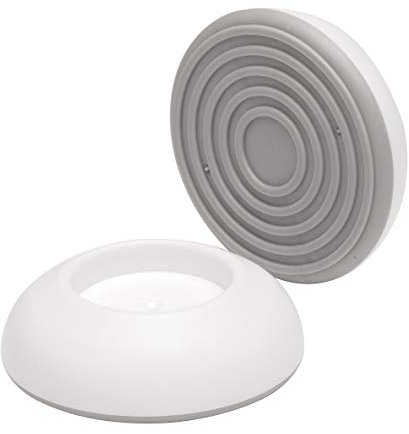 BOMI 2er Set Wandschutz für Baby Treppengitter und Türschutzgitter | Wand Saver ohne Bohren zum Klemmen | rutschfest | Für Kinder Schutzgitter, Hund, Baby und Kleinkinder