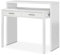 PEGANE Bureau Console Extensible Coloris Blanc Artik - 87 x 98 x 36 cm