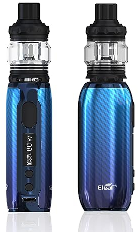 Eleaf ELEA166K06-DE iStick Rim C Kit mit MELO 5 Verdampfer 4ml (ohne 18650 Akku) 80 Watt, 146 g