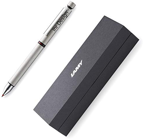 Lamy cp 1 tri pen brushed Mehrsystemschreibgerät, Modell 759, mit Gravur (Lasergravur), E188