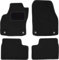 Wielganizator Automatte – Passend für Opel Astra H Limousine, Fließheck, Kombi, TwinTop, Cabrio, Coupé 2003-2010 – Velours – Autozubehör - Auto Fußmatten – Fußmatte Auto – 4-teilig - schwarz