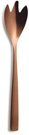 COMAS 7966 Salatgabel BARCELONA KUPFER Edelstahl 18/10 / PVD-Beschichtung/Kupfer-Finish