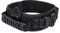 Vmokki Gepolstertes Hundehalsband 7cm Breit mit Zwei Schnalle, Kontrollgriff Taktisch Verstellbar Hunde Halsband für Große Hunde (Reflektierend Schwarz)