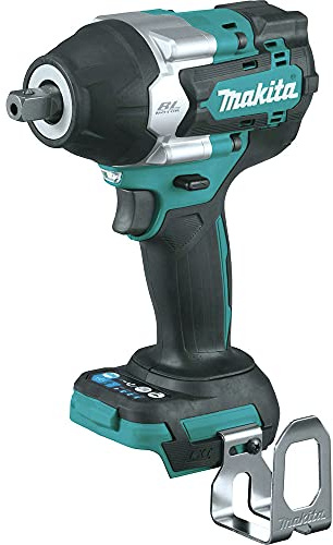Makita XWT18XVZ 18V LXT Lithium-Ion Brushless Cordless 4-Speed Mid-Torque 1/2 Sq. Drive Utility Impact Wrench w/Detent Anvil, Tool Only