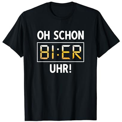 Bier Uhr Mallocra Party Suff Sauf T-Shirt