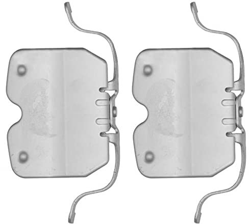 Bigg Red - Bremssattel Pad Federn Passform Set - Vorne Links & Rechts - Für 348mm Belüftete Bremsscheiben & Pad Breite 19.7, 1 Kolben Schieblehre Kompatibel Wählen Sie Modelle - 1759