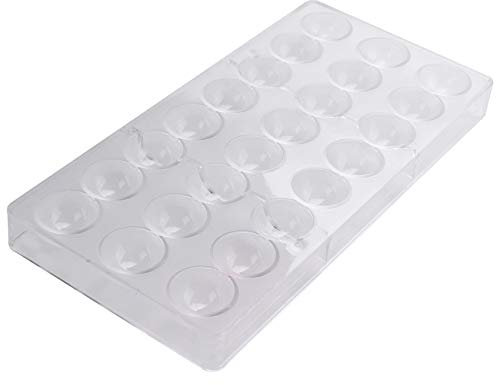 SameeHome 24 fori Mezza Cioccolato Forma Policarbonato Cioccolato Barretta Forma Mezza Caramella Forma Di Cottura Stampi