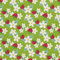 HEKO PANELS Stoff Oxford Meterware Canvas-Stoff Polyester Zum Nähen Nähstoffe Möbelstoffe Dekostoffe Handwerken Wasserabweisend Blickdicht Erdbeeren Blumen 1 Meter 155 x 100 cm, (DX471)