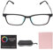 Farbenblinde Brille, Schwarzer Rahmen Indoor Outdoor Farbenblinde Schwäche Brille Rot Grün Farbenblindheit Brille Für Männer Frauen