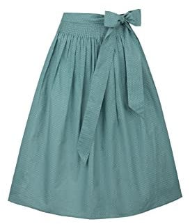 Stockerpoint Damen Molina Midi Dirndlschürze, petrol, 40-44