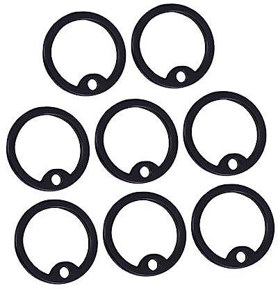 minkissy 12pcs Pet Supplies Petg Pet Tag Id Tags Tabs Dog Identity Brand Dog Tags Personalized for Pets Dog Silence Circle Identity Book Chain Necklace Label IDK Dog Tag Chain