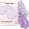 grace & stella Augenmaske mit Retinol, Augenpads für Geschwollene Augen, Tränensäcke und Augenringe, Gel-Eye-Pads, 24 Paare, Lila