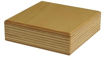 kaiserkraft | Werkbankplatte Buche Multiplex | Plattenstärke 40 mm | BxT 700 x 600 mm