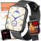 Fohatu 2024 𝐁𝐥𝐮𝐭𝐳𝐮𝐜𝐤𝐞𝐫𝐆𝐥𝐮𝐜𝐨𝐬𝐞 Smartwatch 𝐄𝐂𝐆 Schlau Fitness-Tracker,Fitnessuhr Mit Pulsschlag/Temperatur Schlafmonitor, 𝐃𝐢𝐚𝐛𝐞𝐭𝐞𝐬 Smartwatch B𝐥𝐨𝐨𝐝 G𝐥𝐮𝐜𝐨𝐬𝐞,C