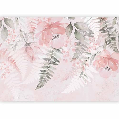 murando - Carta da Parati Moderna per Cameretta, Fiore, 500x350 cm | Fotomurali in TNT, Decorazione da Muro XXL, Poster Giganti da Parete, Produzione Europea