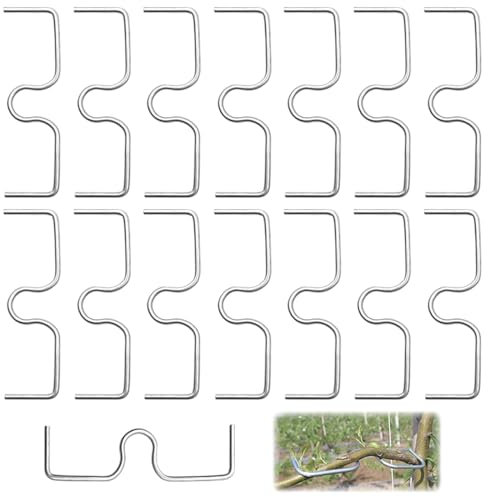 YDHfdc 15 Stück Aststütze für Obstbäume 13cm Astspreizer für Obstbäume Metall M Förmiger Astspreizer Astfixierer für Gartenbäume Astbiegewerkzeug Zum Formen