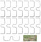 YDHfdc 15 Stück Aststütze für Obstbäume 13cm Astspreizer für Obstbäume Metall M Förmiger Astspreizer Astfixierer für Gartenbäume Astbiegewerkzeug Zum Formen