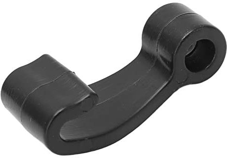 Senrusa Gancho en Forma de J para Kayak, Accesorios para Kayak, Lona de Nailon, Gancho de plástico para Kayak, Color Negro, para yate, océano, Barco, Tienda