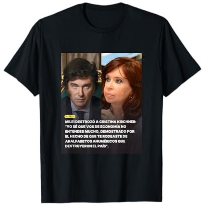 Javier Milei gegen Cristina Fernández de Kirchner T-Shirt