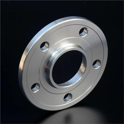 HZBHD Auto spurverbreiterungen Spurverbreiterungen Für BMW-E39 X5 X6 E70 E71 E72 F15 F16 F85 F86 Radnaben-Unterlegscheiben Spurverbreiterung(Silber 20mm)