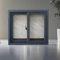 Horizontales Kellerschiebefenster, Scheunenfenster mit Glas und Sichtschutz, Haushaltsschiebefenster mit Schrauben, für Schuppen, Hühnerstall, Spielhaus, Scheunen(Gray,16 * 16in/40 * 40cm)