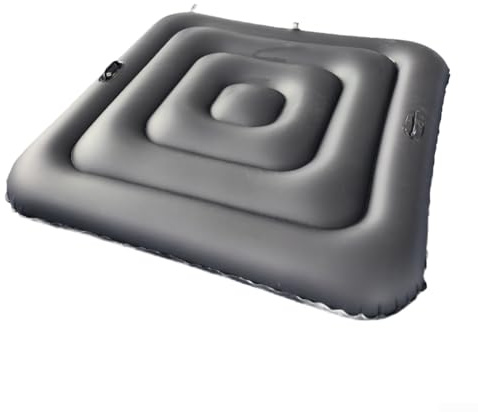 Bâche de piscine gonflable carrée de 130 cm conçue pour empêcher la montée de la température de l'eau en bloquant la chaleur du soleil et en limitant la perte de chaleur pendant les saisons froides