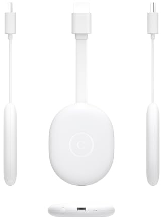 Dongle per la condivisione dello schermo senza fili – Ricevitore mirroring portatile con porta USB, adattatore audio per computer portatile, PC, telefono, sala riunioni, scuola e intrattenimento
