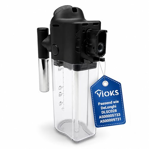 VIOKS Milchbehälter Kaffeemaschine Ersatz für DeLоnghi DLSC028 AS00005733