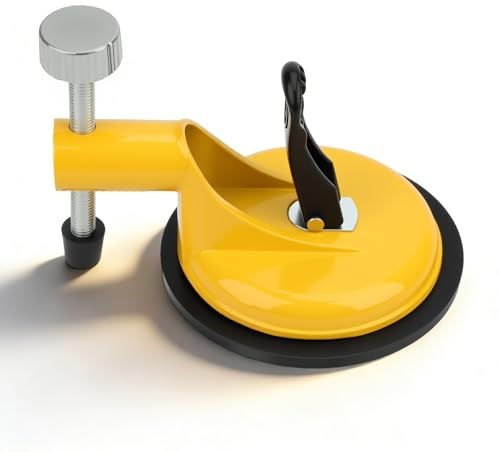 Ruaizel Laminatboden Reparatur Werkzeug, Höhenverstellbar Saugheber Fliesen, Laminatboden Verlegungswerkzeug Robuster Greifer mit Saugnapf für Fugen Reparatur Parkett Vinylboden