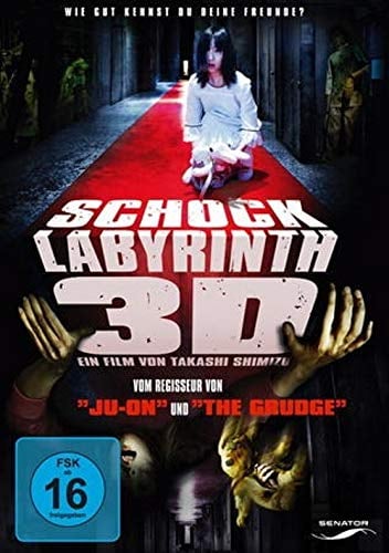Schock Labyrinth 3D - 3D-Lenticular O-Card-Schuber - (2D+3D Version inkl. 3D Brillen) - Verleihversion