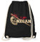 Fashionalarm Turnbeutel - I Am Negan | Rucksack mit Motiv zur Serie T-W-D als Geschenk Idee für Fans | Dead Walking Lucille Rick Glenn The Saviors, Schwarz One Size