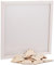 Ginger Ray HW-818 Weißer Rahmen für Gäste Buch für Babyparty, Papier, 30 Wolken