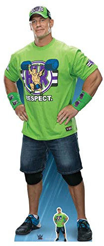 STAR CUTOUTS Official If You can Dream, do it' John Cena Hands on HIPS Ltd SC1129 Offizieller Pappaufsteller – perfekt für WWE-Fans und Event-Dekorationen, Pappe, LIFESIZE