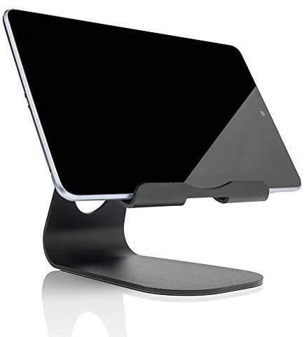 Slabo Support Tablette pour Huawei MediaPad M5 (10.8) | M5 (8.4) | M5 Lite (10.1) | M5 Pro (10.8) | M6 (10.8) | M6 (8.4) Aluminium - Noir