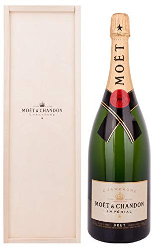Moët & Chandon Champagne IMPÉRIAL Brut in Holzkiste 12,00% 1.5 l.