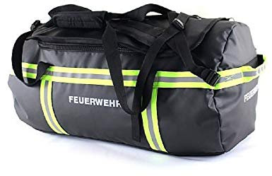 Feuerwehrversand Outdoor-Sporttasche Schwarz 60x34x34 cm